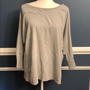 Anybody gray three-quarter sleeve button up top